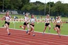 Under-17 womens 100 metres. Photo: David T. Hewitson/Sports for All Pics